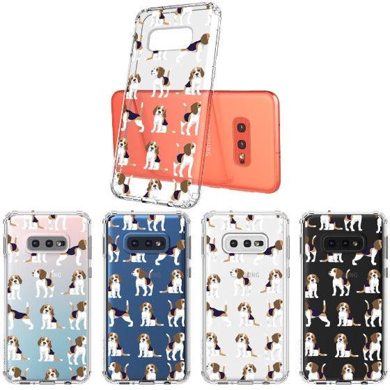 Cute Beagles Phone Case - Samsung Galaxy S10e Case - MOSNOVO