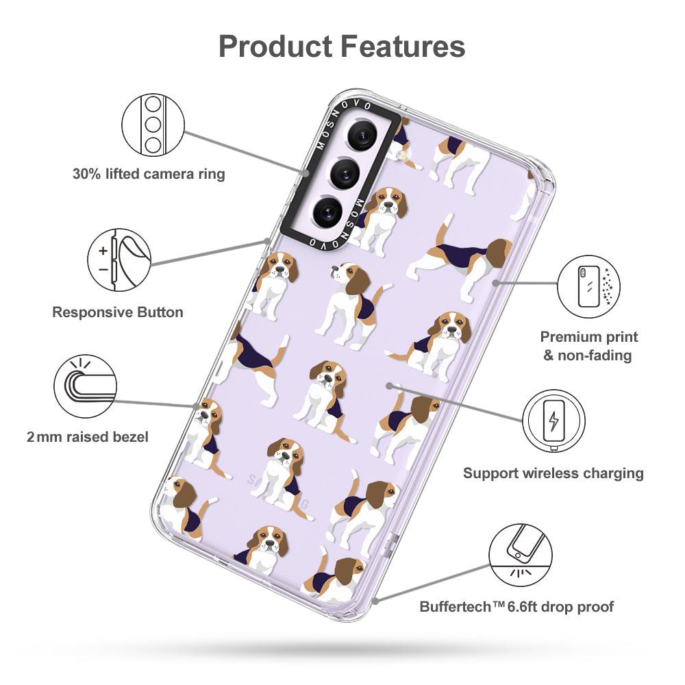 Beagle Phone Case - Samsung Galaxy S21 FE Case - MOSNOVO