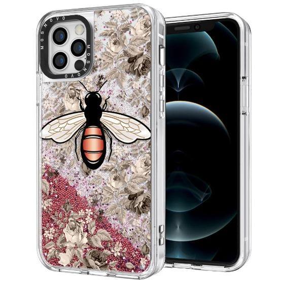Bee Glitter Phone Case - iPhone 12 Pro Max Case