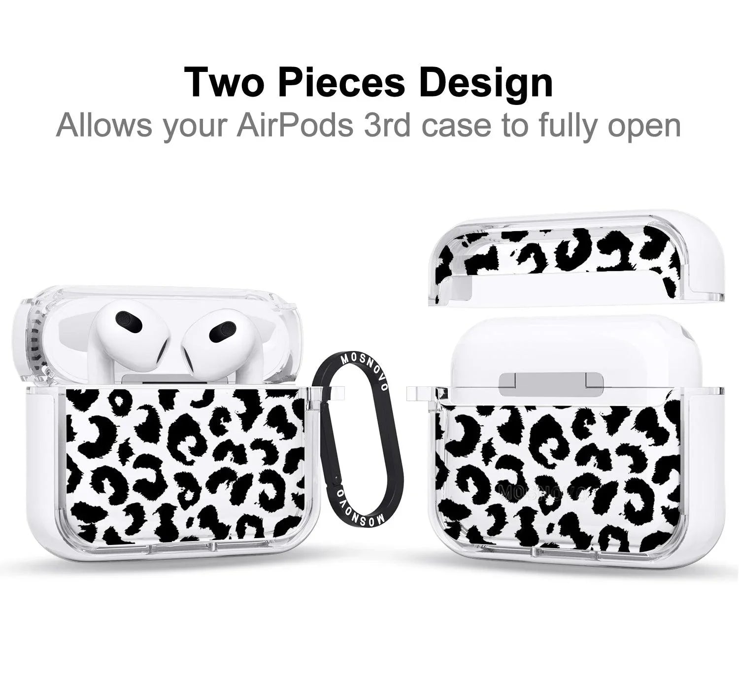 Black Leopard AirPods 3 Case (3rd Generation)