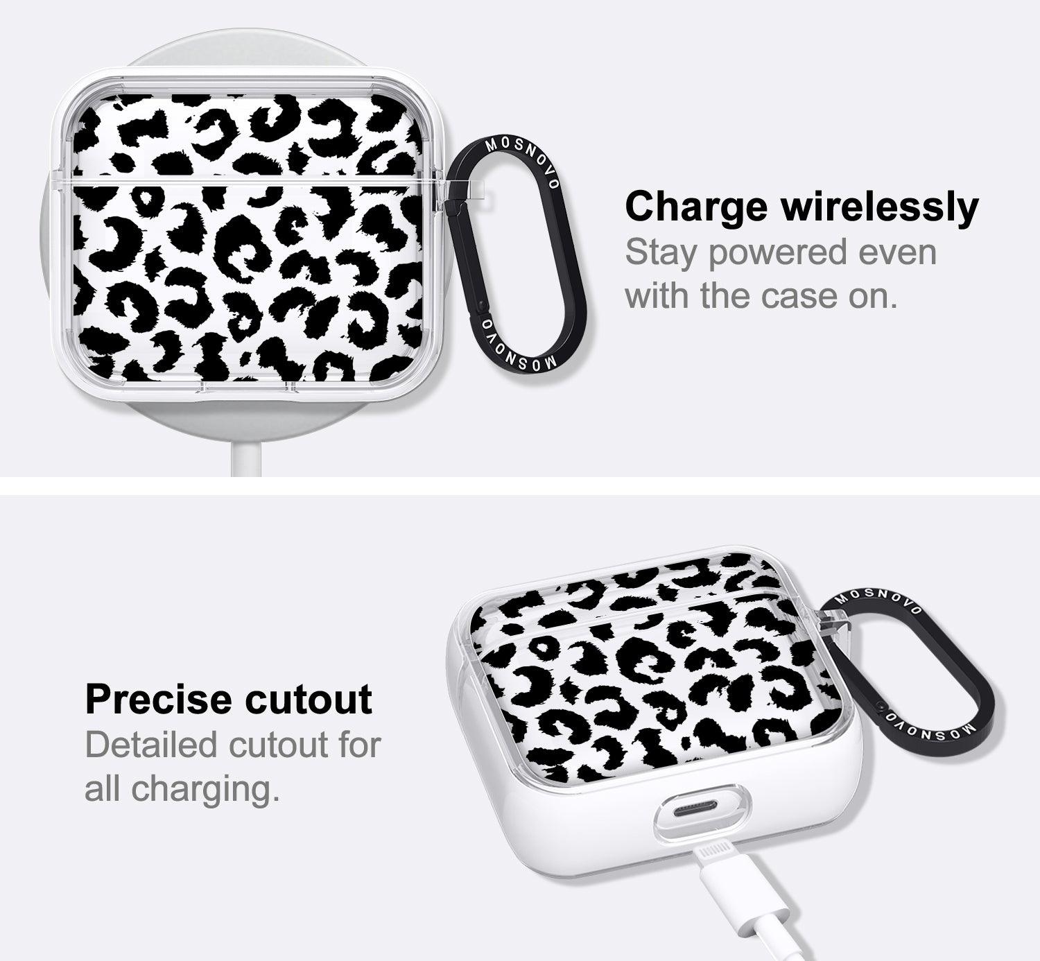 Black Leopard AirPods 3 Case (3rd Generation) - MOSNOVO