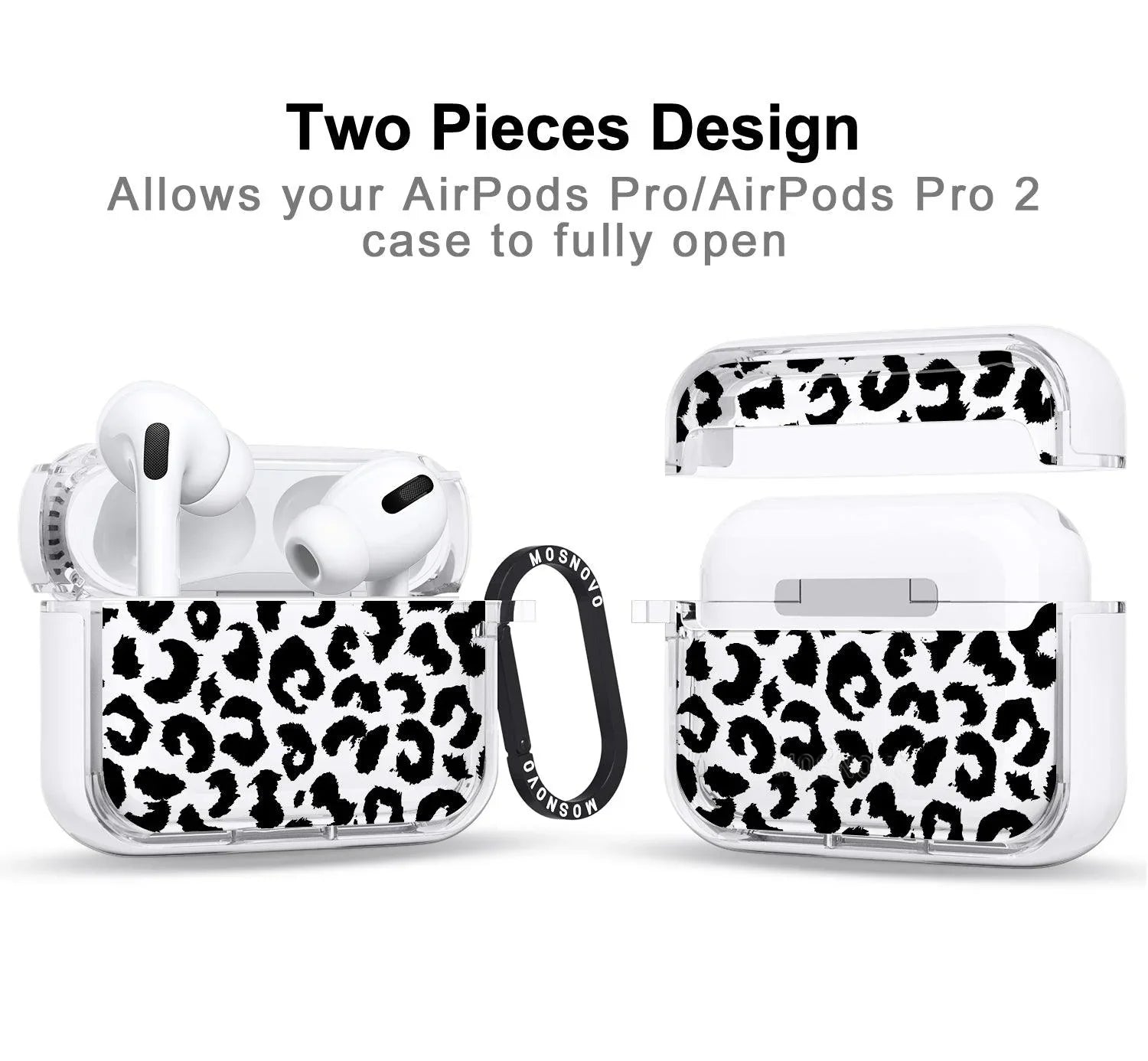 Black Leopard AirPods Pro 2 Case (2nd Generation)