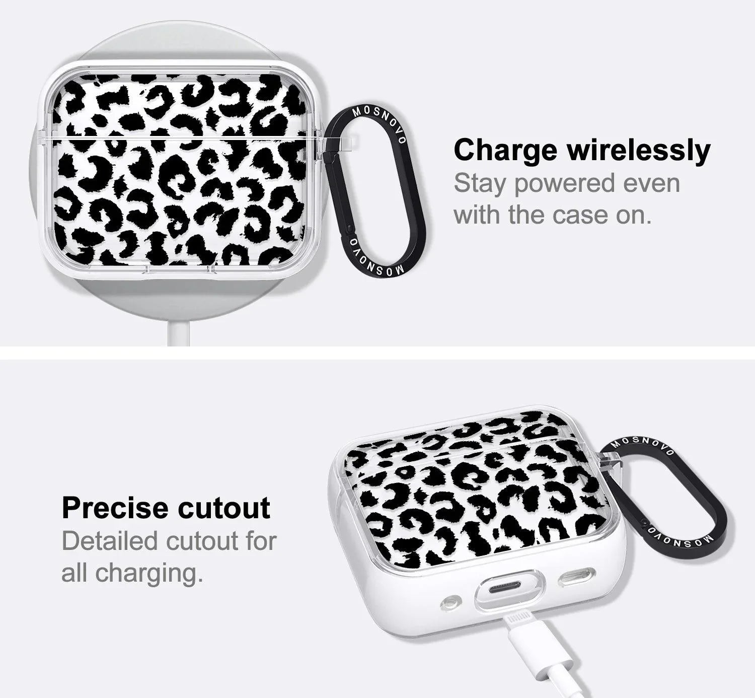 Black Leopard AirPods Pro 2 Case (2nd Generation)