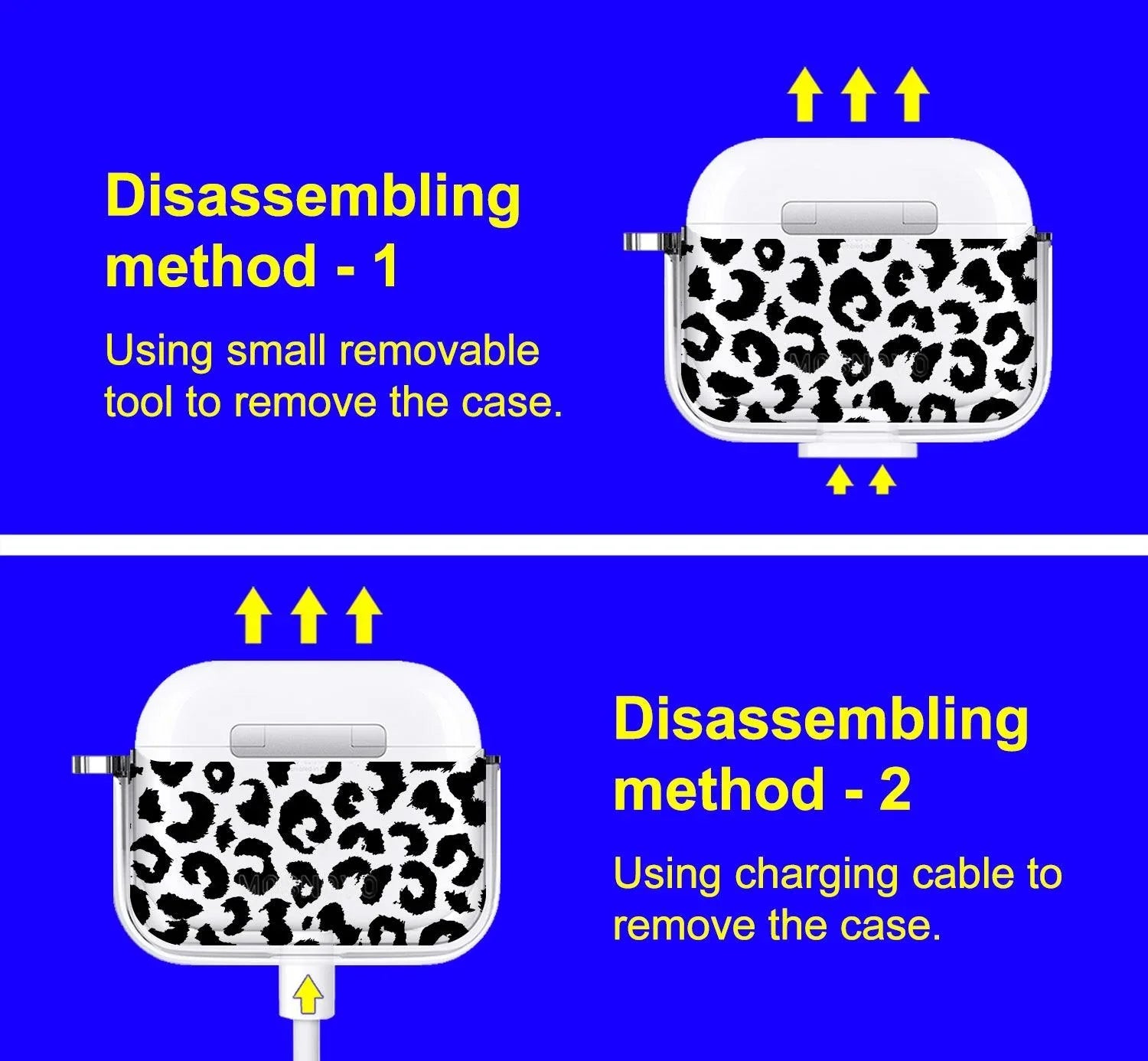 Black Leopard AirPods Pro 2 Case (2nd Generation)