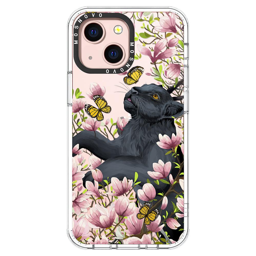 Black Panther Phone Case - iPhone 13 Mini Case - MOSNOVO
