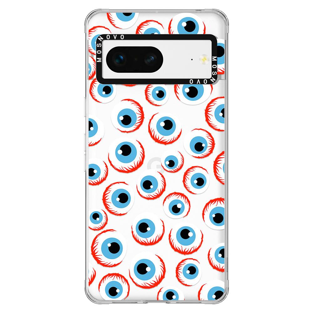 Bloody Eyeball Phone Case - Google Pixel 7 Case - MOSNOVO