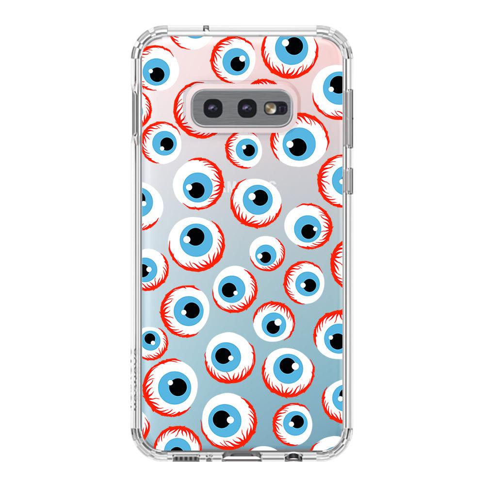 Bloody Eyeball Phone Case - Samsung Galaxy S10e Case - MOSNOVO