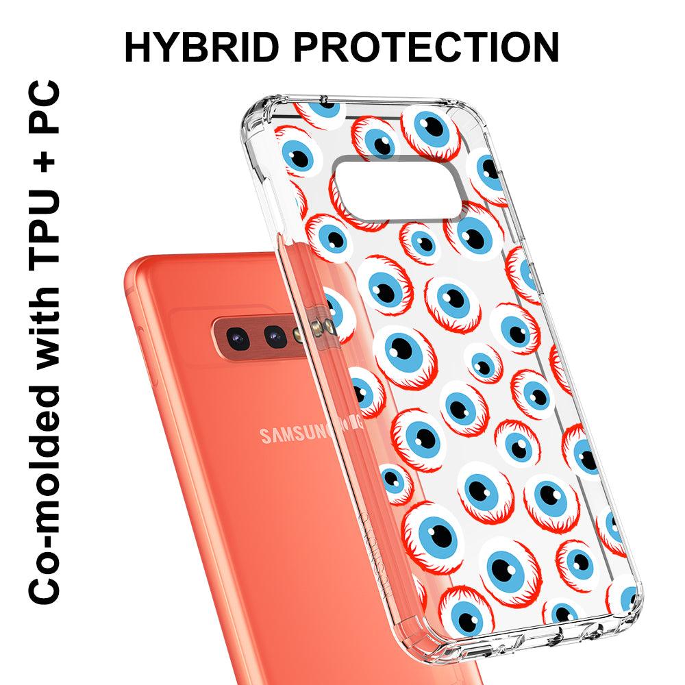 Bloody Eyeball Phone Case - Samsung Galaxy S10e Case - MOSNOVO