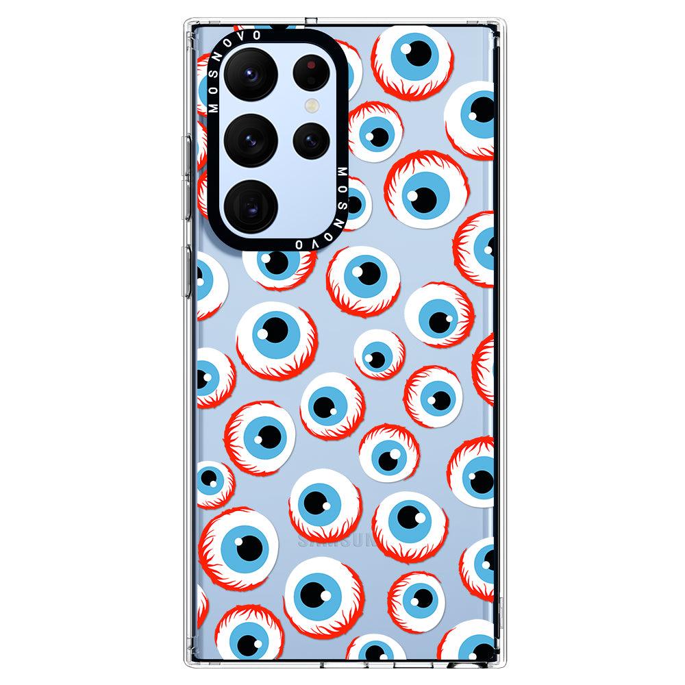 Bloody Eyeball Phone Case - Samsung Galaxy S22 Ultra Case - MOSNOVO
