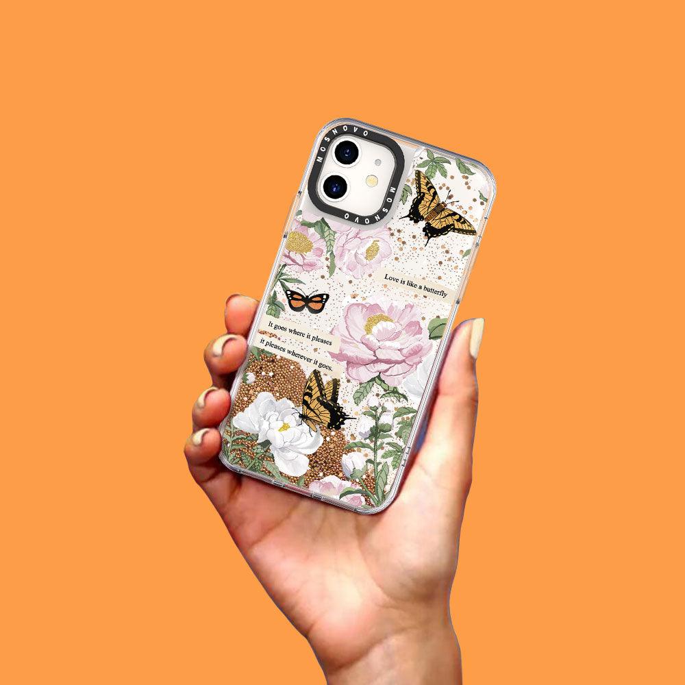 Bloom Glitter Phone Case - iPhone 11 Case - MOSNOVO