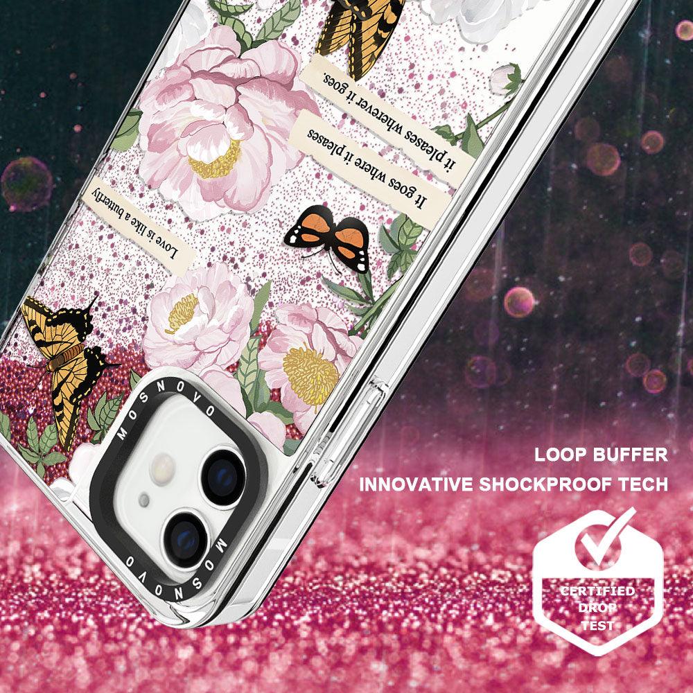 Bloom Glitter Phone Case - iPhone 12 Case - MOSNOVO