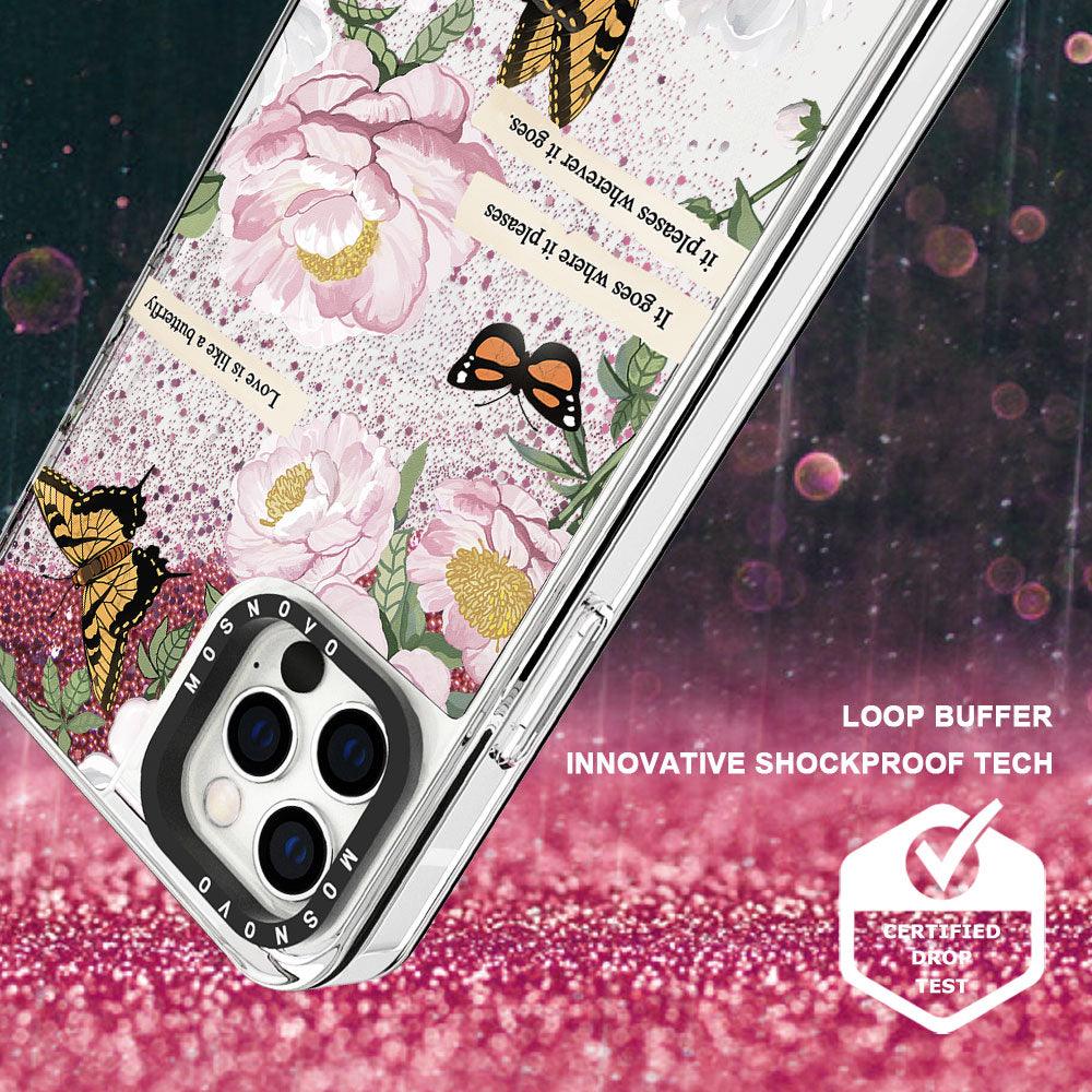 Bloom Glitter Phone Case - iPhone 12 Pro Case - MOSNOVO