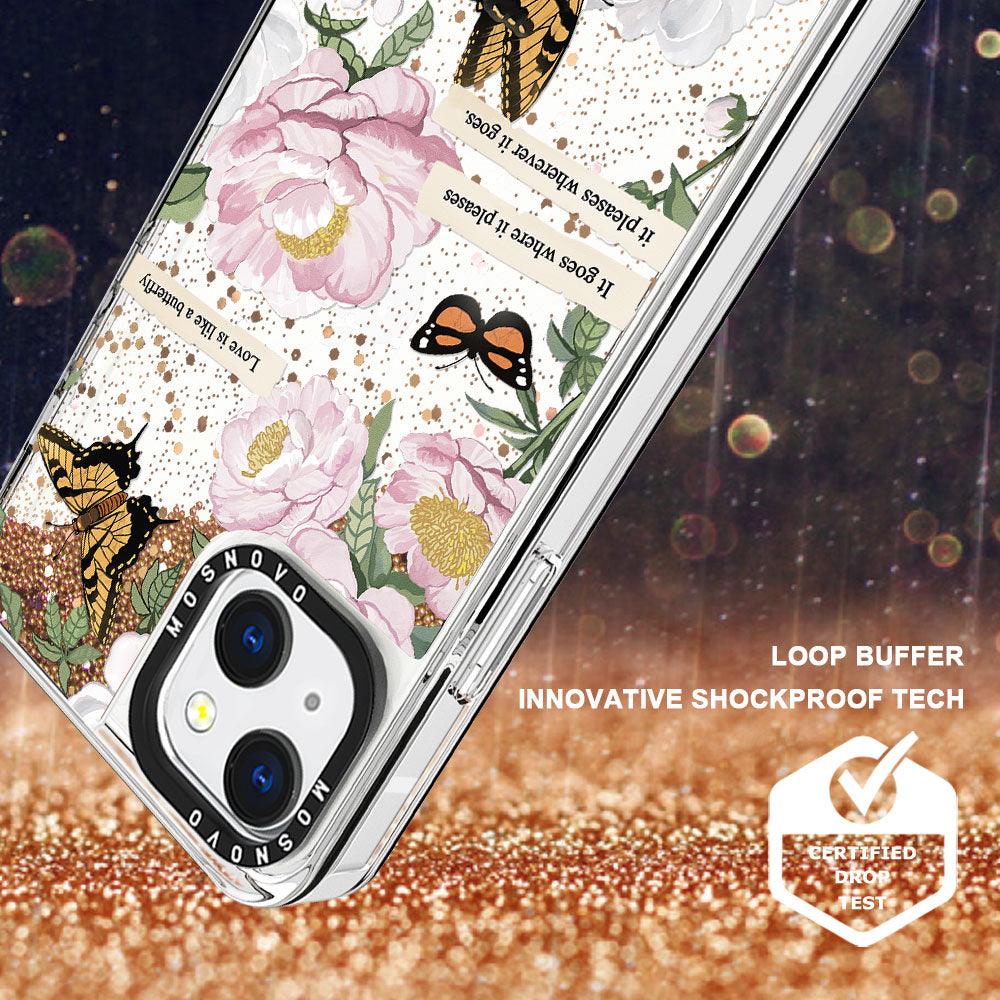 Bloom Glitter Phone Case - iPhone 13 Case - MOSNOVO