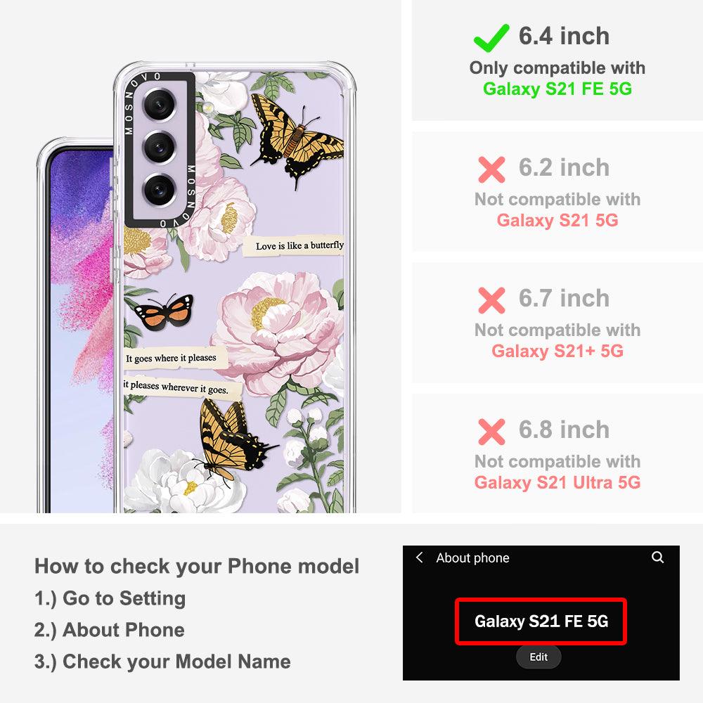 Bloom Phone Case - Samsung Galaxy S21 FE Case - MOSNOVO