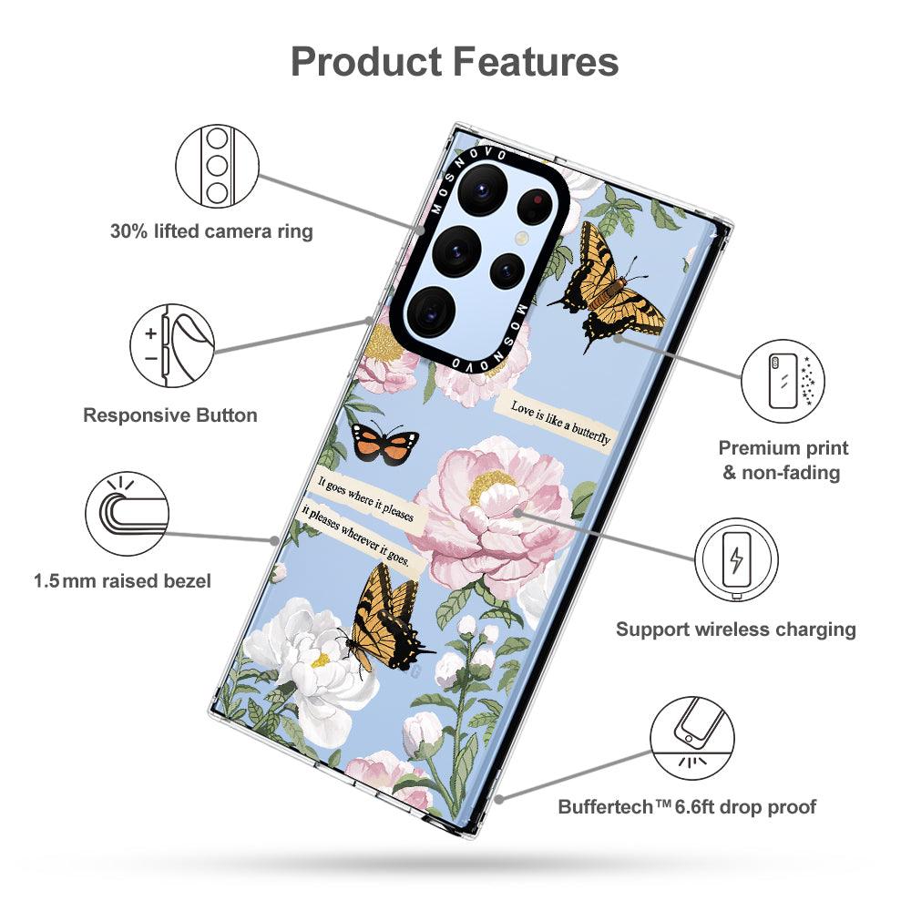 Bloom Phone Case - Samsung Galaxy S22 Ultra Case - MOSNOVO