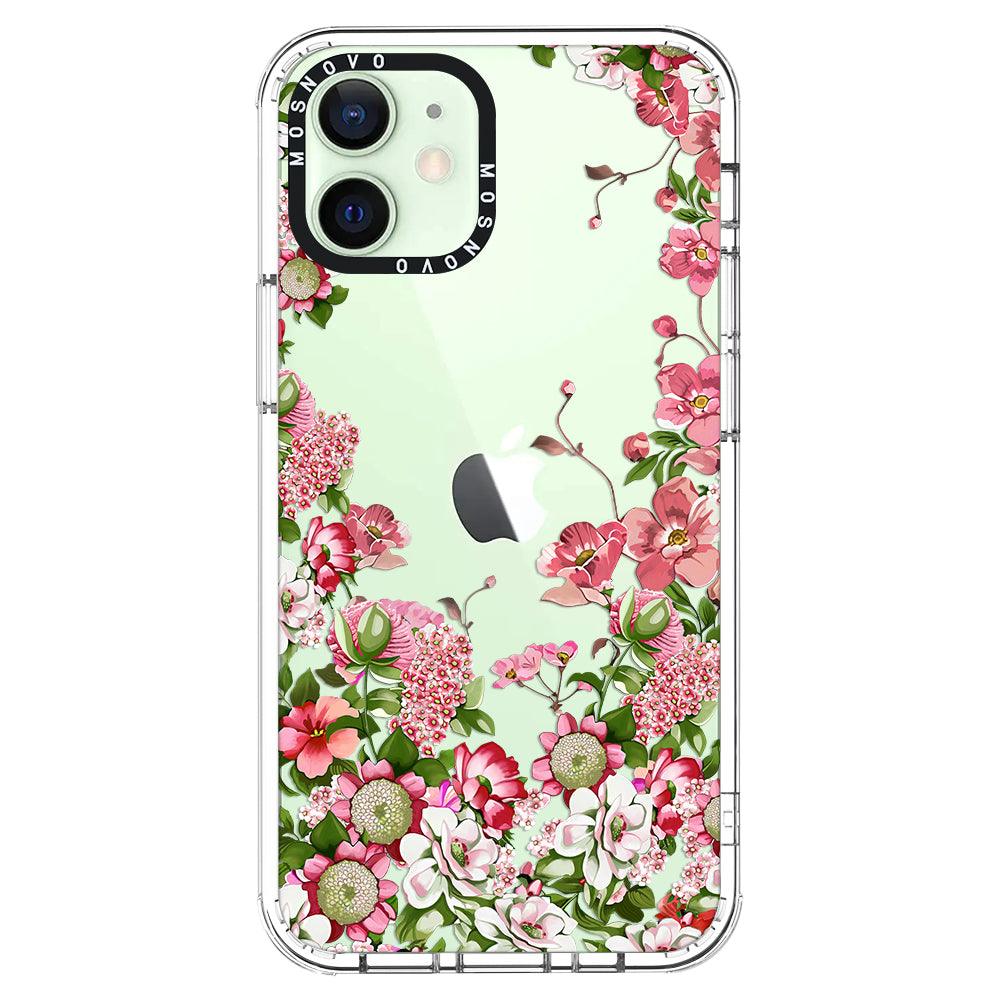 Blooms Phone Case - iPhone 12 Mini Case - MOSNOVO