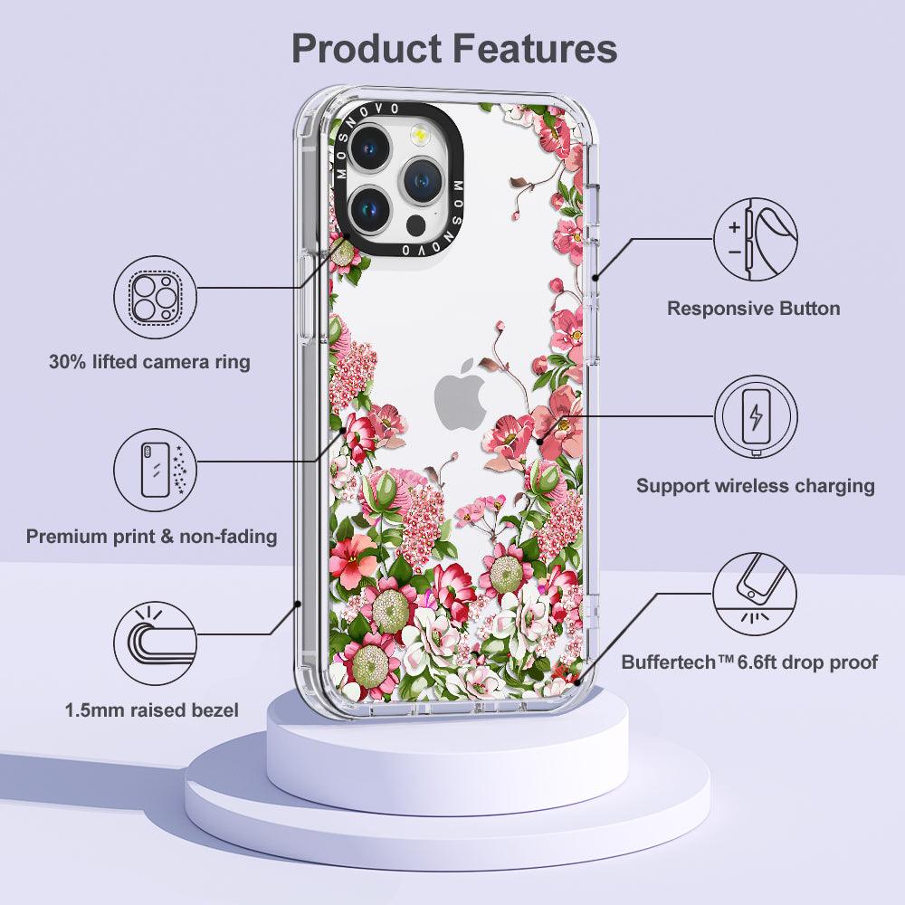 Blooms Phone Case - iPhone 12 Pro Max Case - MOSNOVO
