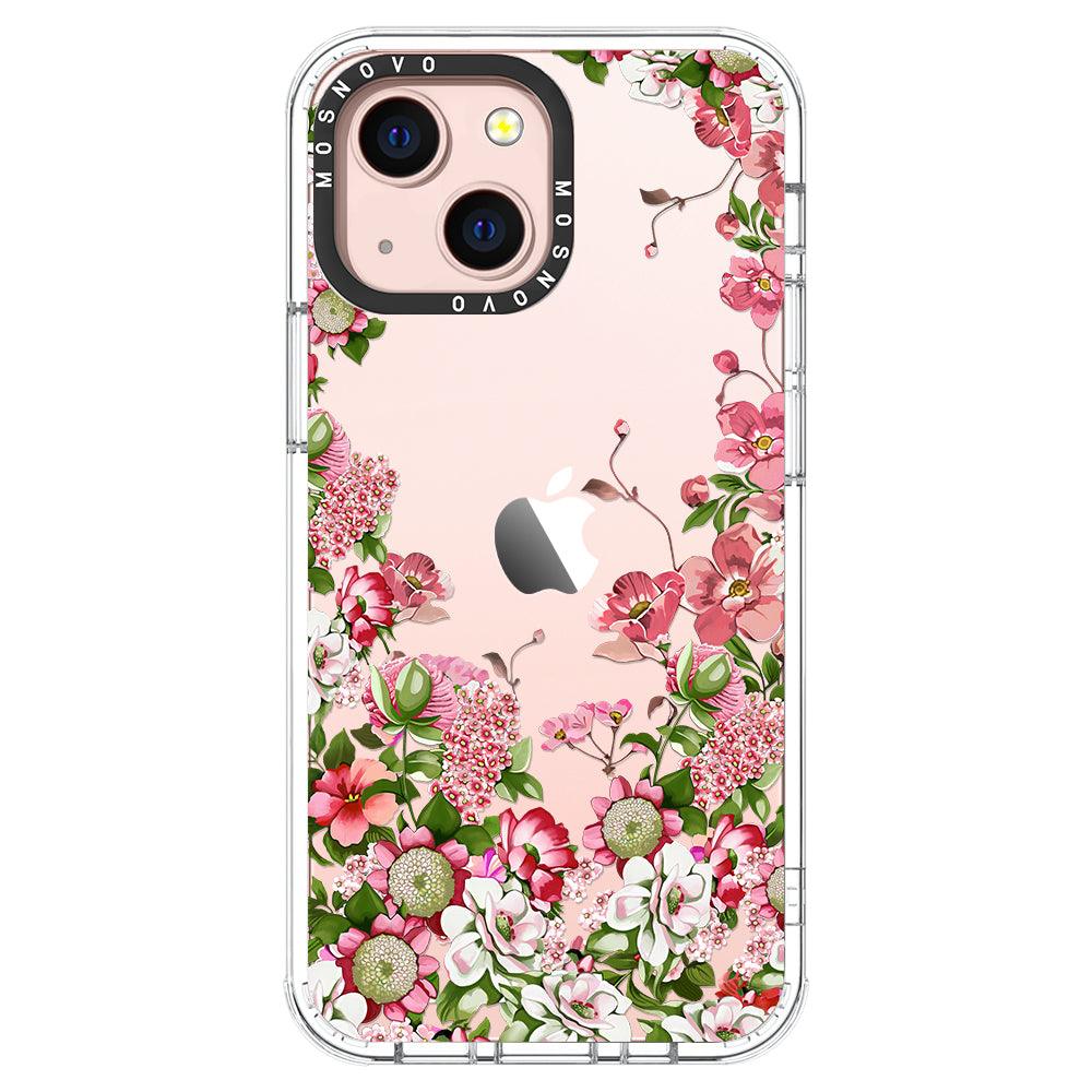 Blooms Phone Case - iPhone 13 Mini Case - MOSNOVO