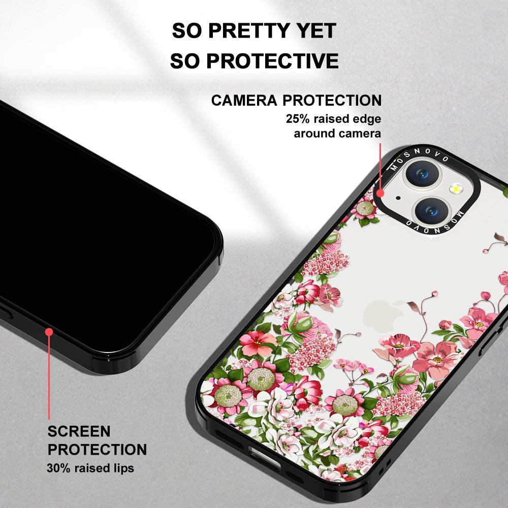 Blooms Phone Case - iPhone 14 Plus Case - MOSNOVO