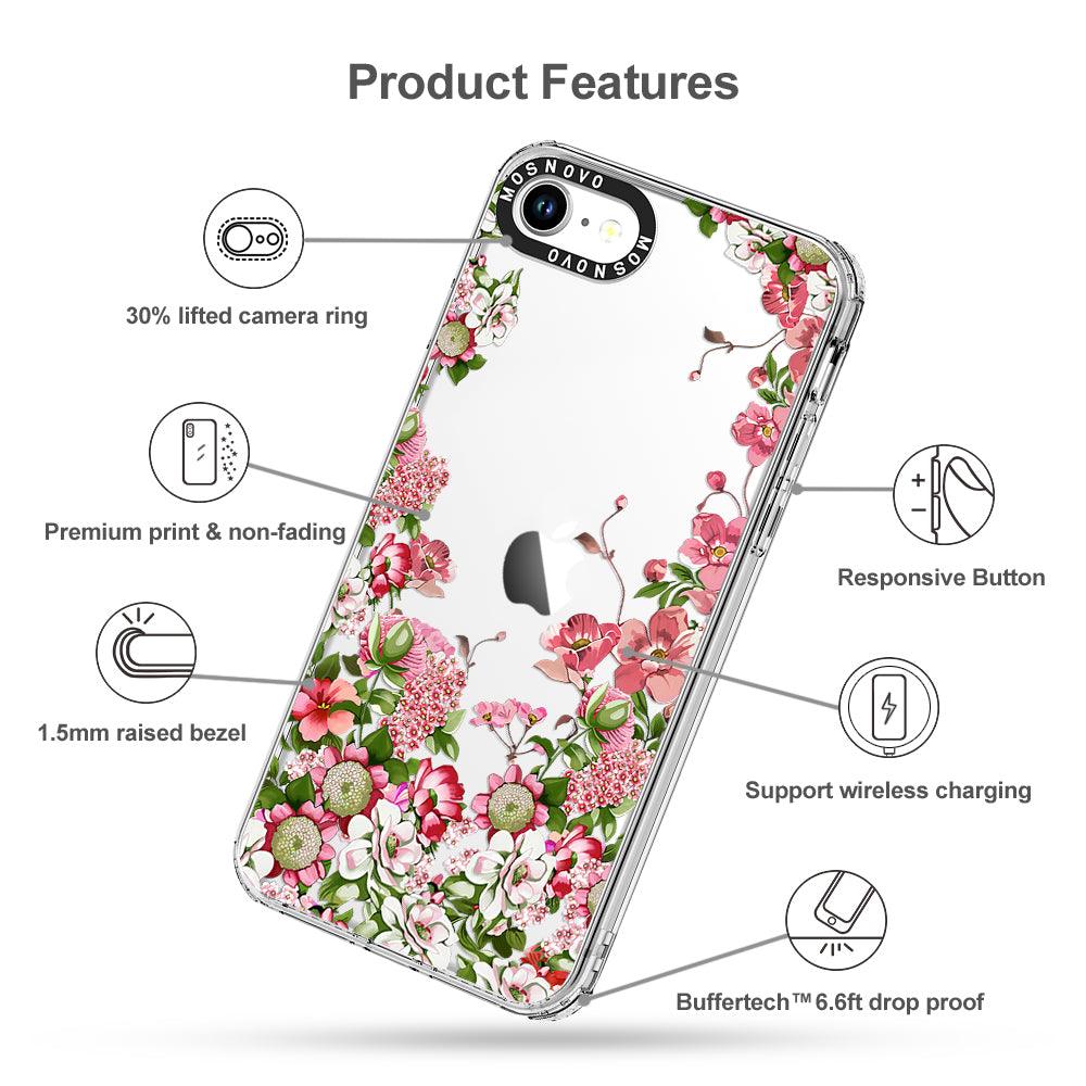 Blooms Phone Case - iPhone 8 Case - MOSNOVO