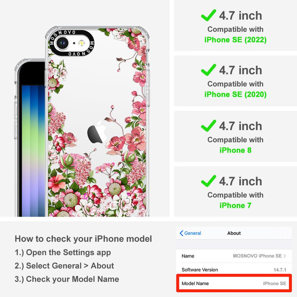 Blooms Phone Case - iPhone SE 2020 Case - MOSNOVO