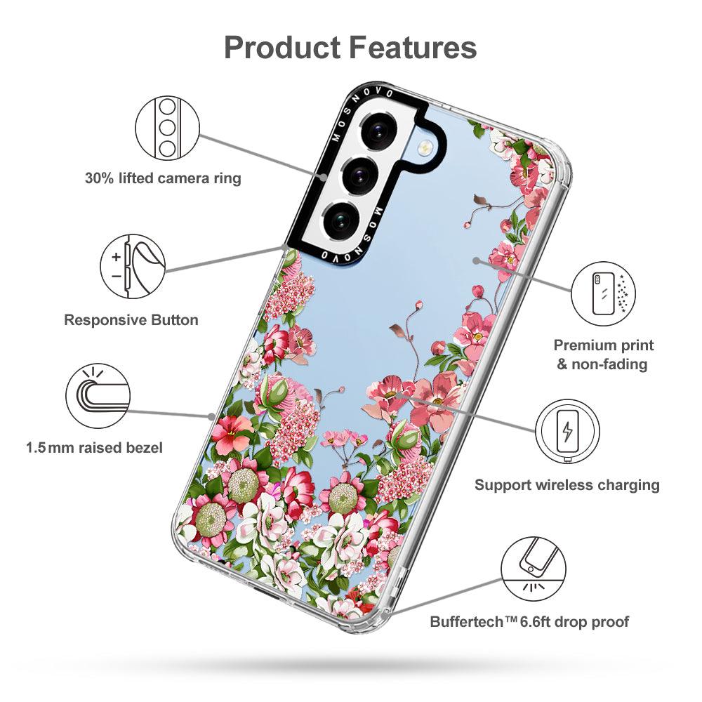 Blooms Phone Case - Samsung Galaxy S22 Case - MOSNOVO