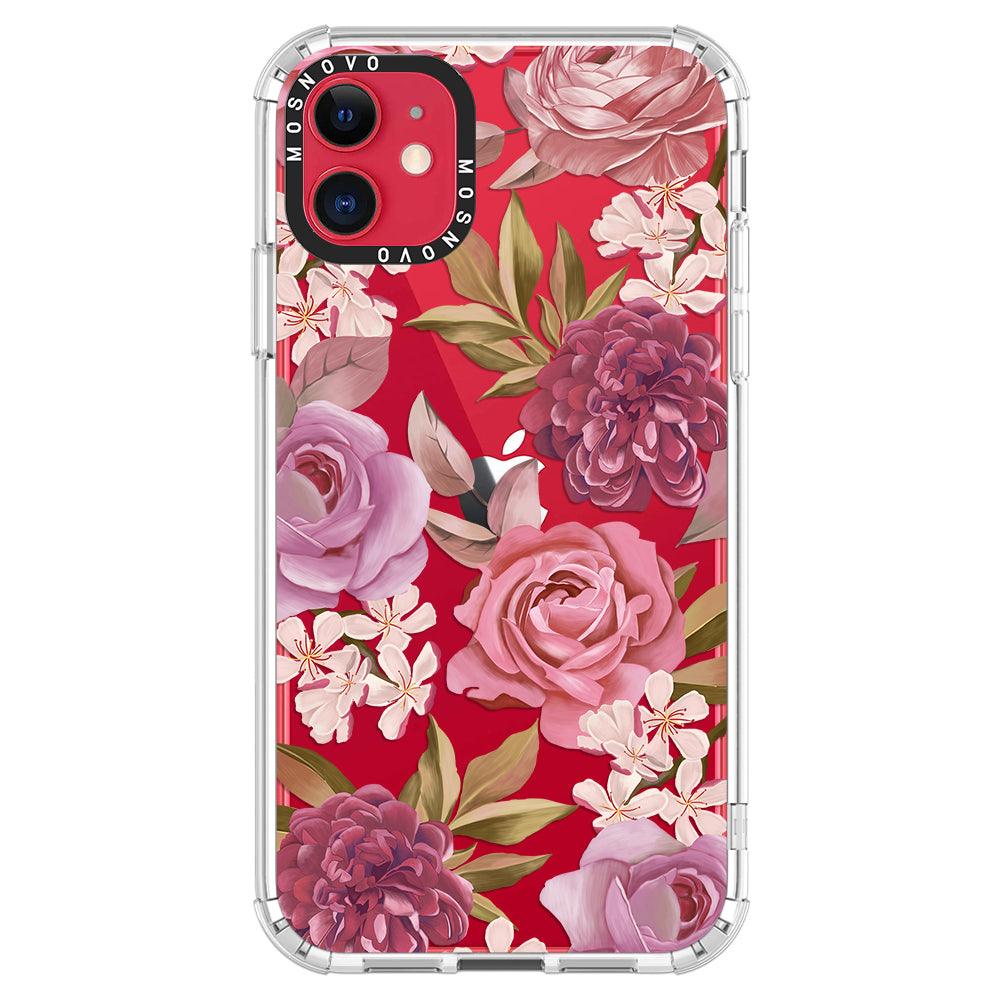 Blossom Flowe Floral Phone Case - iPhone 11 Case - MOSNOVO
