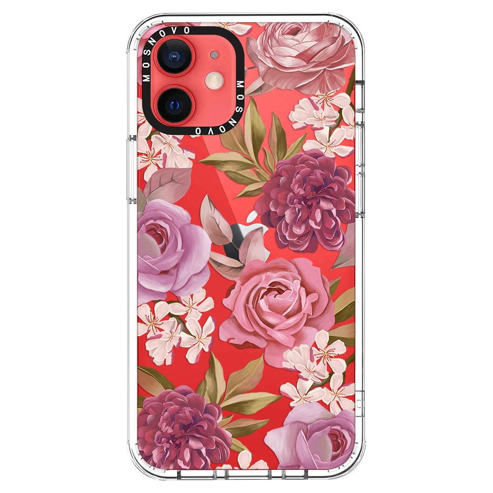 Blossom Flowe Floral Phone Case - iPhone 12 Case - MOSNOVO