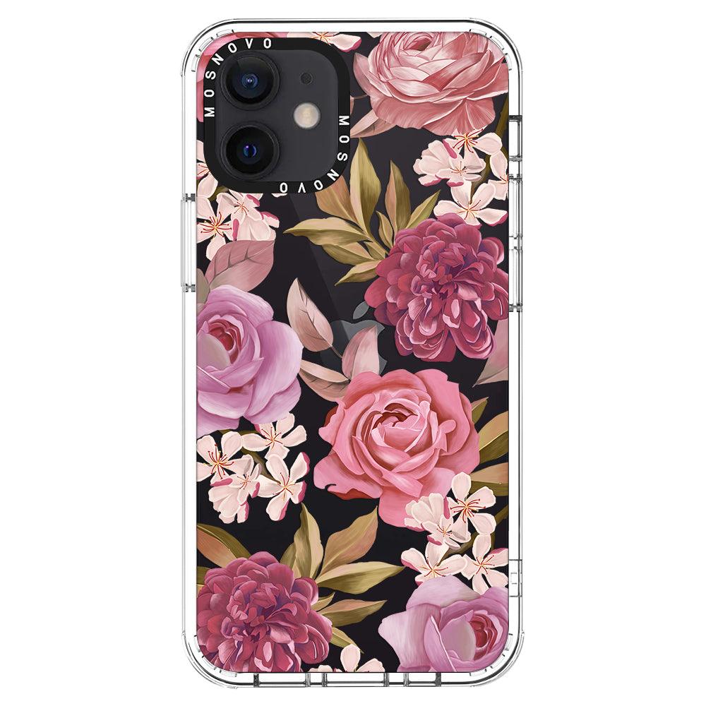 Blossom Flowe Floral Phone Case - iPhone 12 Case - MOSNOVO