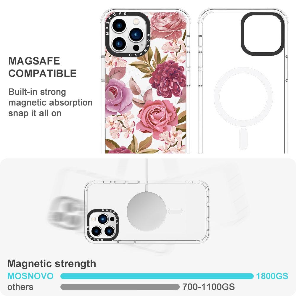 Blossom Flowe Floral Phone Case - iPhone 13 Pro Case - MOSNOVO