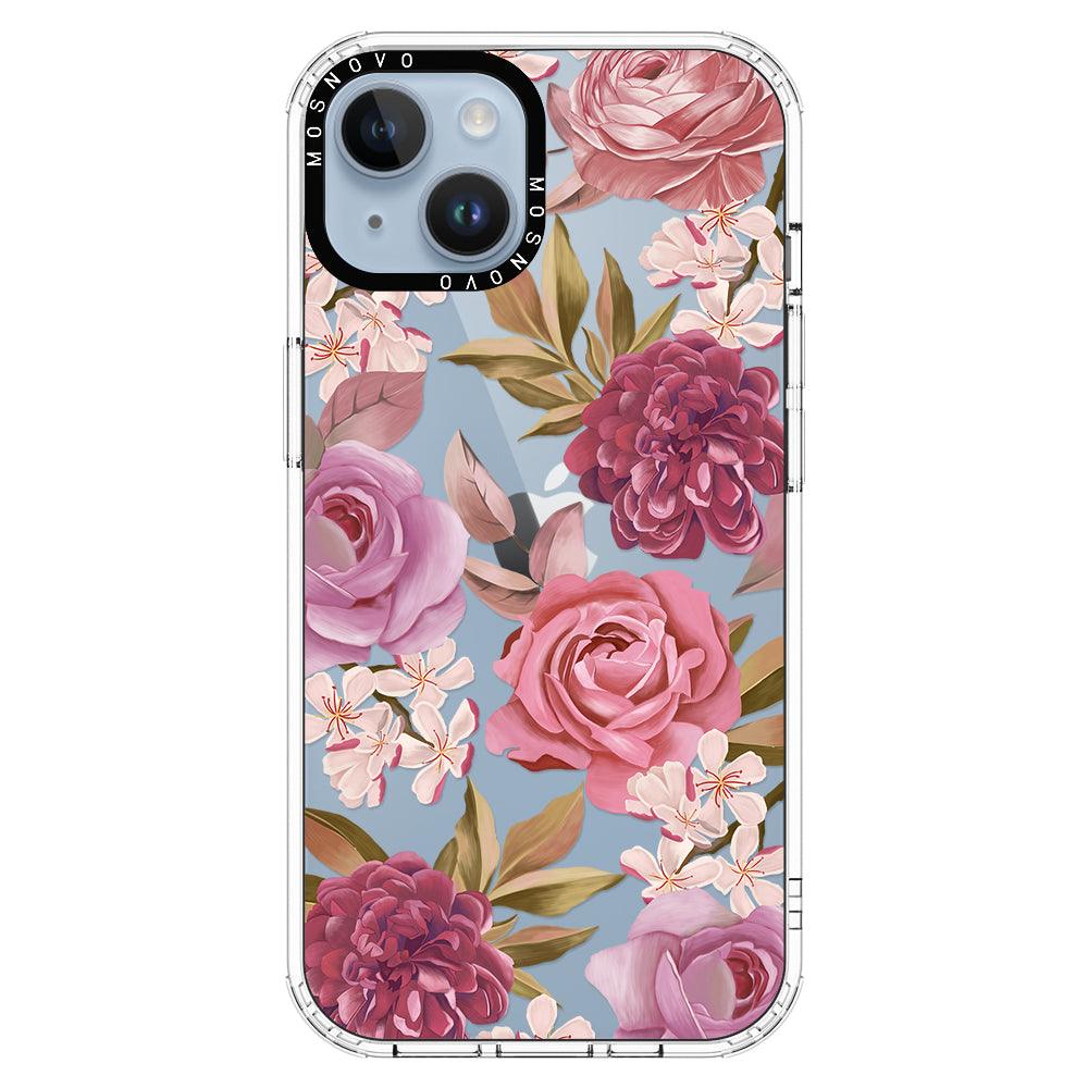 Blossom Flowe Floral Phone Case - iPhone 14 Case - MOSNOVO