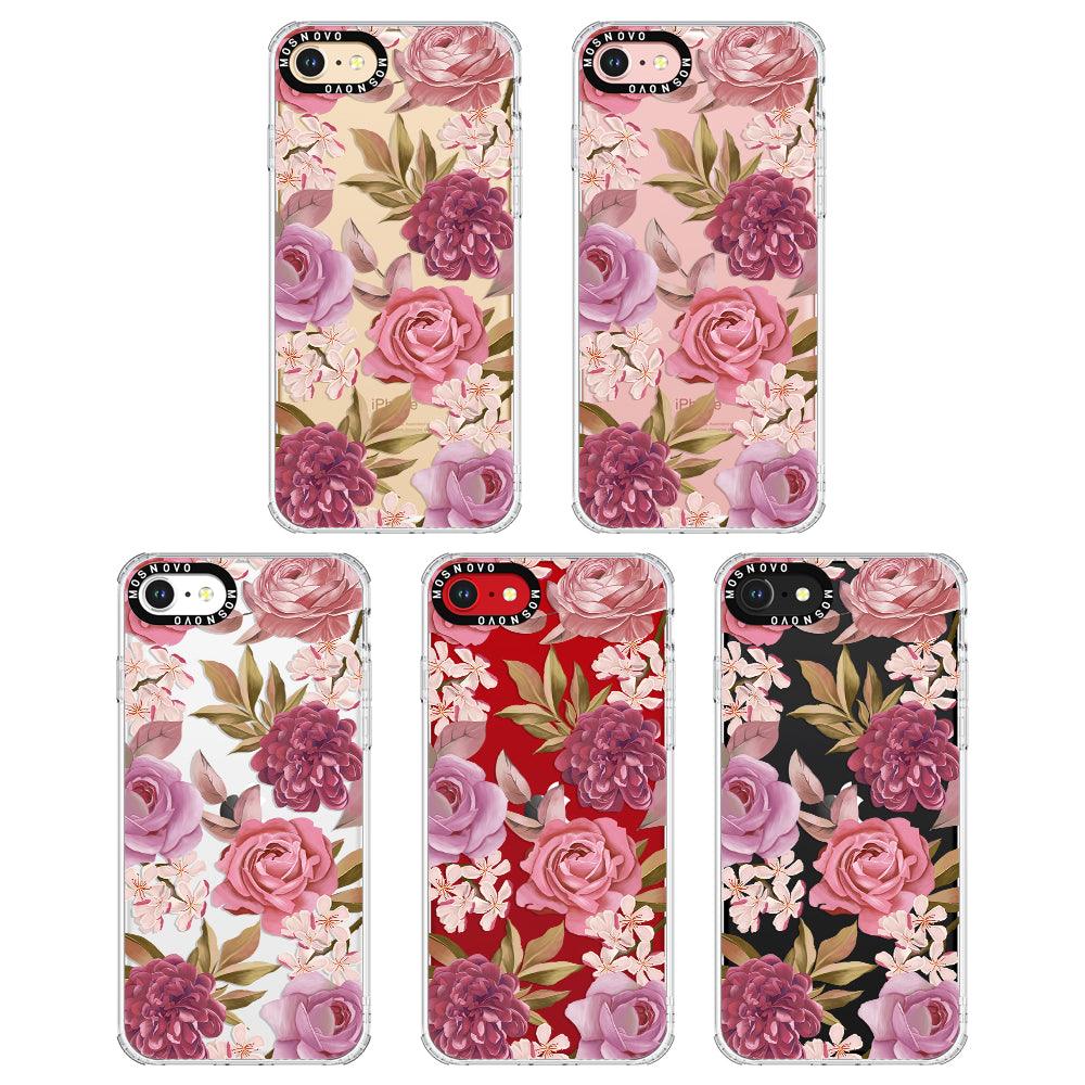 Blossom Flowe Floral Phone Case - iPhone 7 Case - MOSNOVO