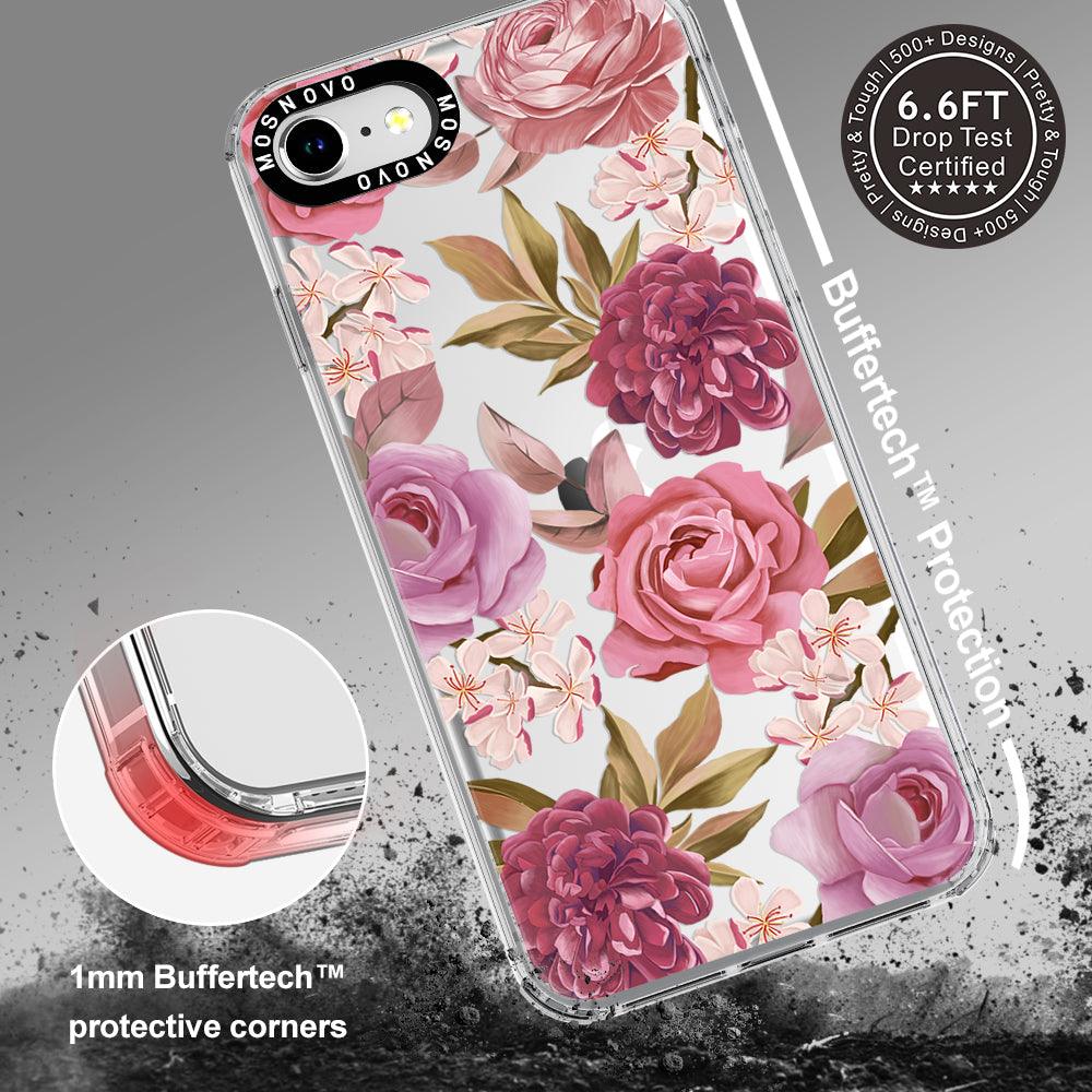 Blossom Flowe Floral Phone Case - iPhone SE 2022 Case - MOSNOVO