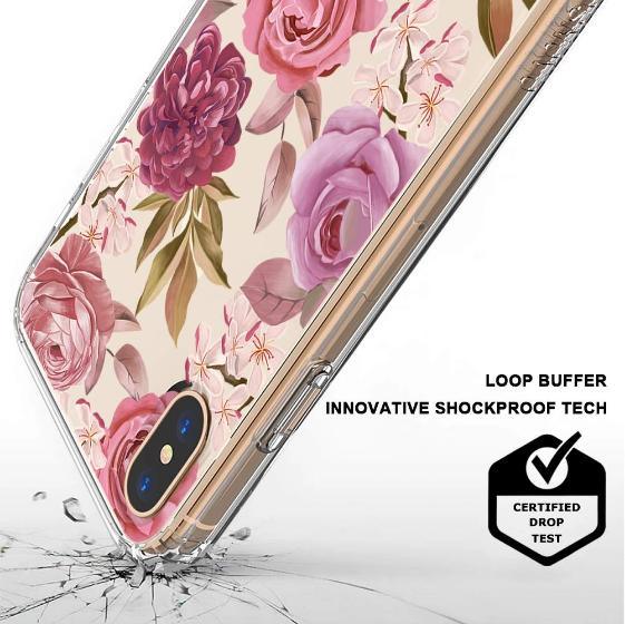 Blossom Flowe Floral Phone Case - iPhone X Case - MOSNOVO