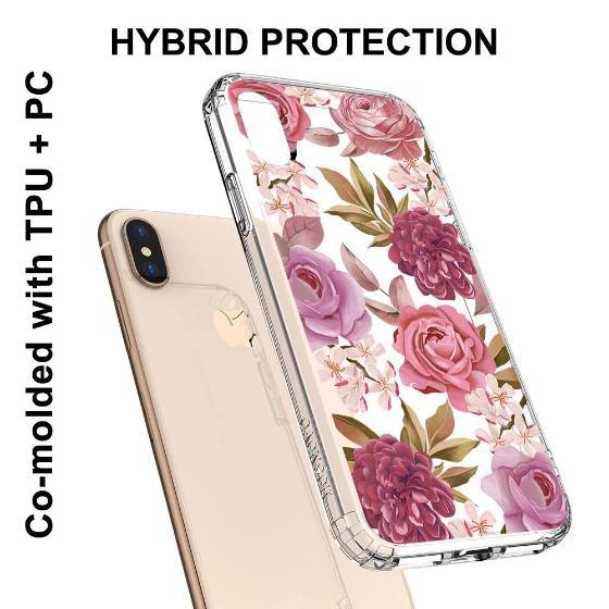 Blossom Flowe Floral Phone Case - iPhone X Case - MOSNOVO