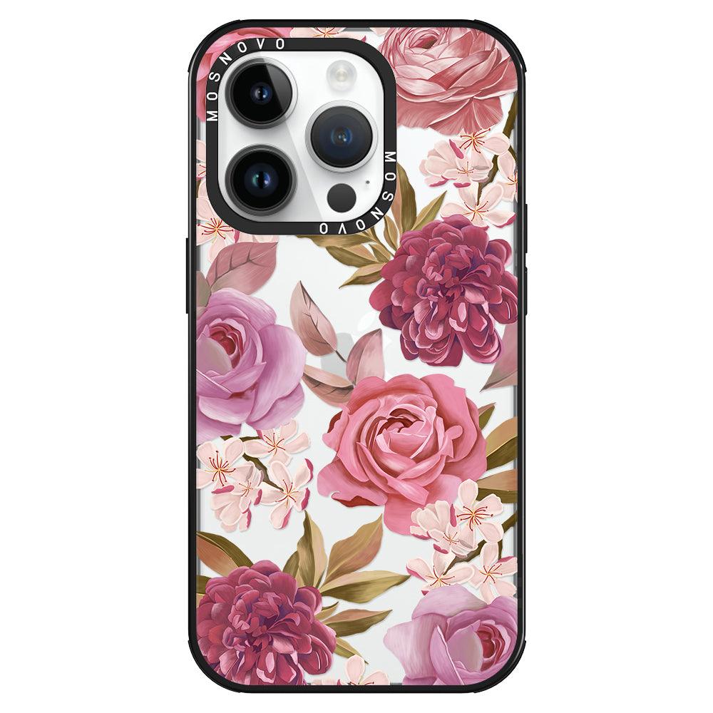 Blue Floral Design Flower Phone Floral Print Phone Case Blossom