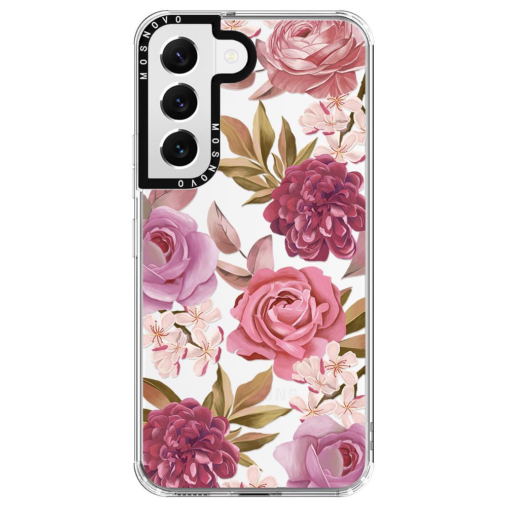 Blossom Flower Floral Phone Case - Samsung Galaxy S22 Case - MOSNOVO