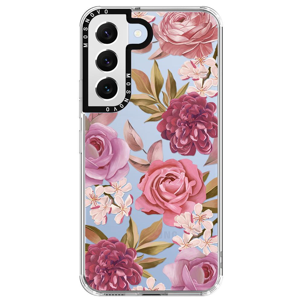 Blossom Flower Floral Phone Case - Samsung Galaxy S22 Plus Case - MOSNOVO