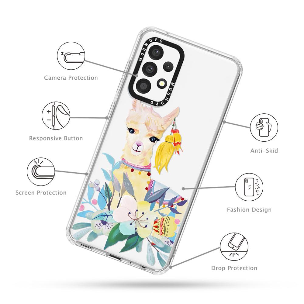 Boho Llama Phone Case - Samsung Galaxy A52 & A52s Case - MOSNOVO