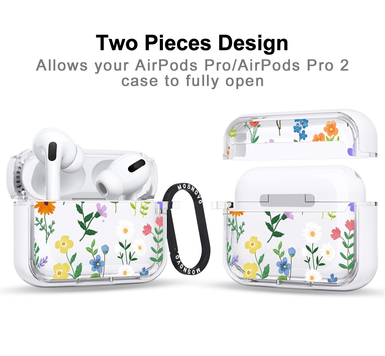 Botanical Floral AirPods Pro 2 Case (2nd Generation) - MOSNOVO