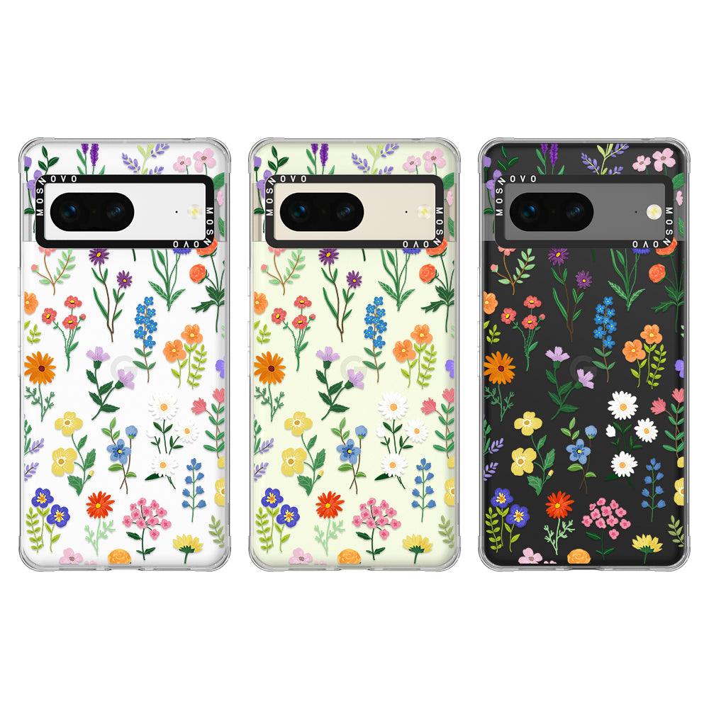 Botanical Floral Phone Case - Google Pixel 7 Case - MOSNOVO