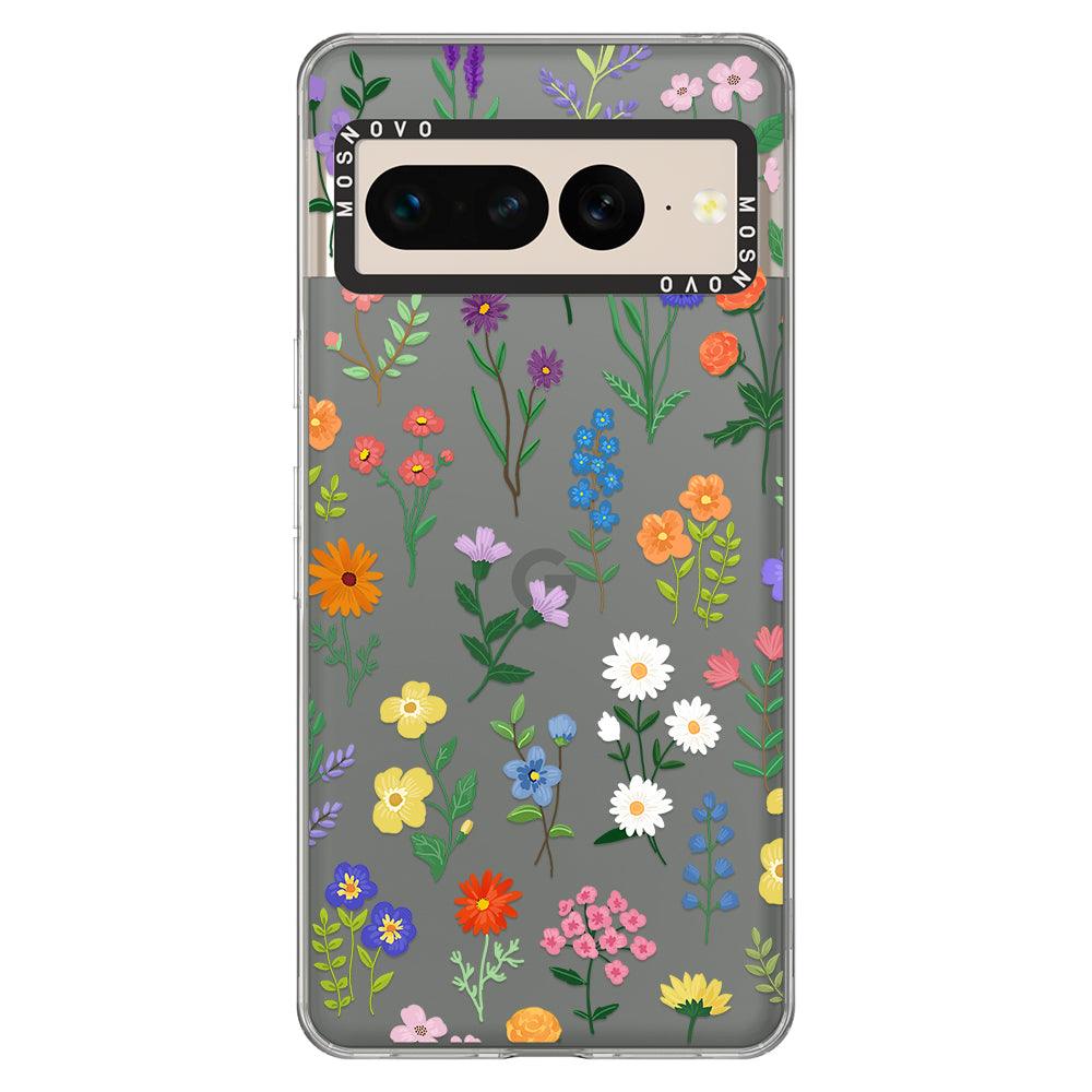 Botanical Floral Phone Case - Google Pixel 7 Pro Case - MOSNOVO