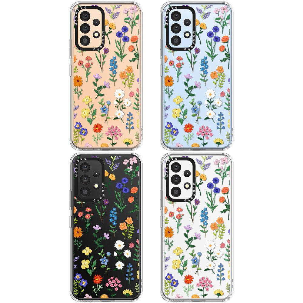 Botanical Floral Phone Case - Samsung Galaxy A53 Case - MOSNOVO
