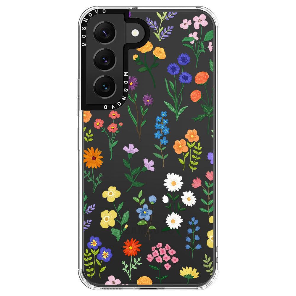 Botanical Floral Phone Case - Samsung Galaxy S22 Case - MOSNOVO