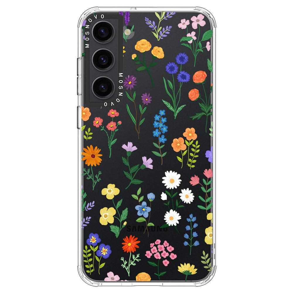 Botanical Floral Phone Case - Samsung Galaxy S23 Plus Case - MOSNOVO