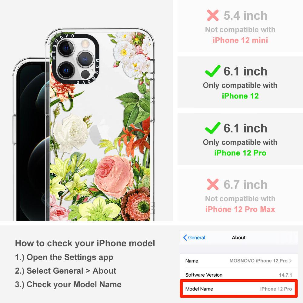 Botanical Garden Phone Case - iPhone 12 Pro Case - MOSNOVO