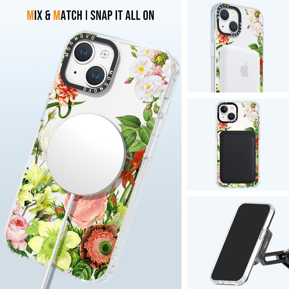 Botanical Garden Phone Case - iPhone 14 Plus Case - MOSNOVO