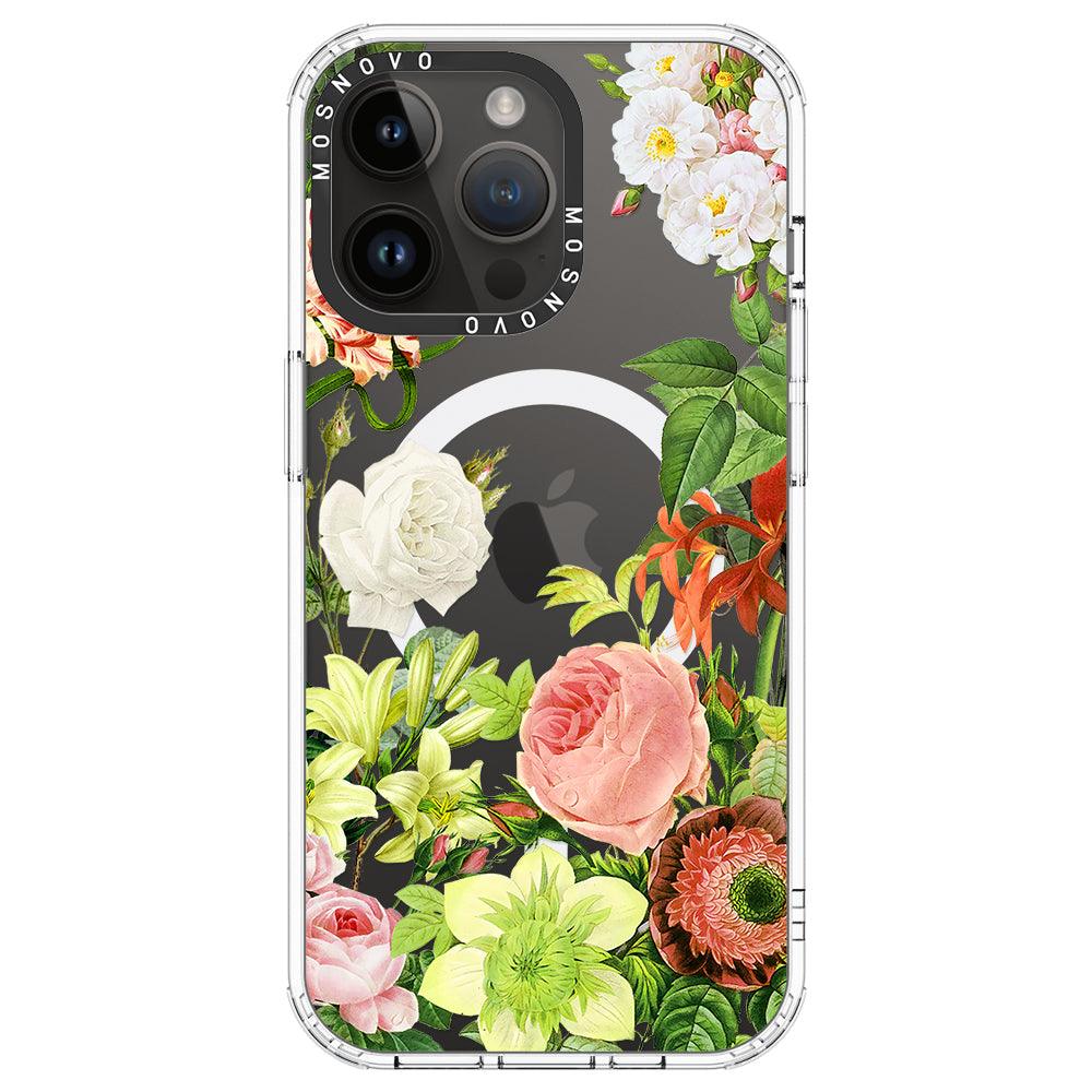 Botanical Garden Phone Case - iPhone 14 Pro Max Case - MOSNOVO