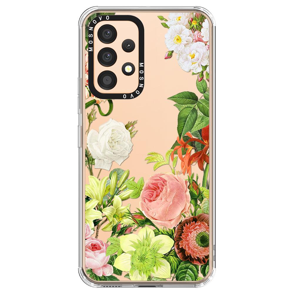 Botanical Garden Phone Case - Samsung Galaxy A53 Case - MOSNOVO