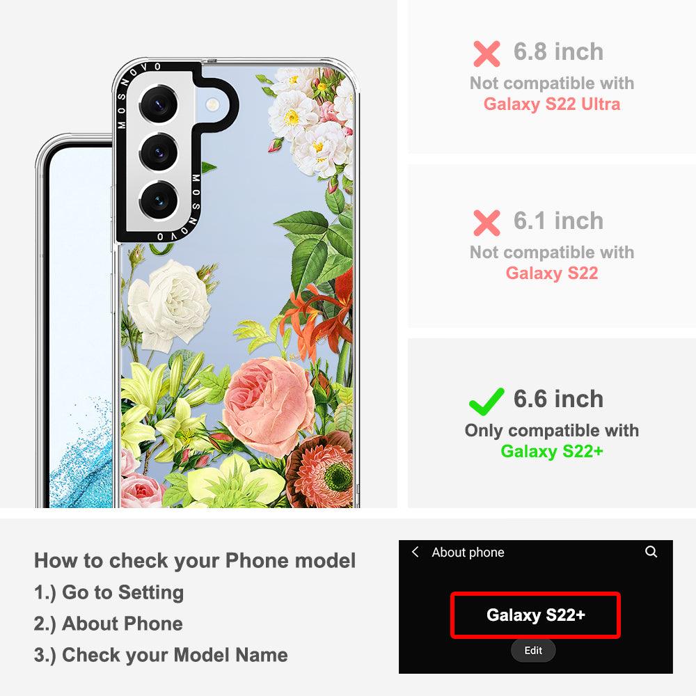Botanical Garden Phone Case - Samsung Galaxy S22 Plus Case - MOSNOVO